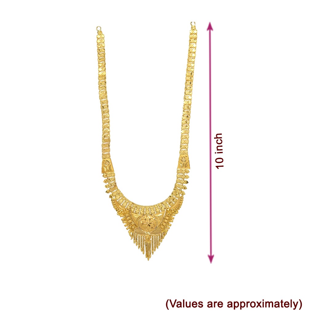 Traditional Gold Haram Necklace
